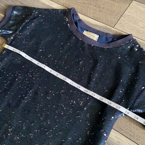 Anthro Moulinette Soeurs Sequin Easy Fit Shift Dress - Picture 14 of 16